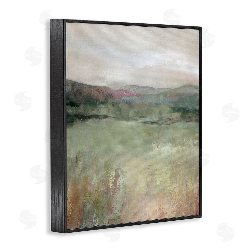 Carol Robinson Glimpse Of Spring Black Framed Giclee Wall Art Print