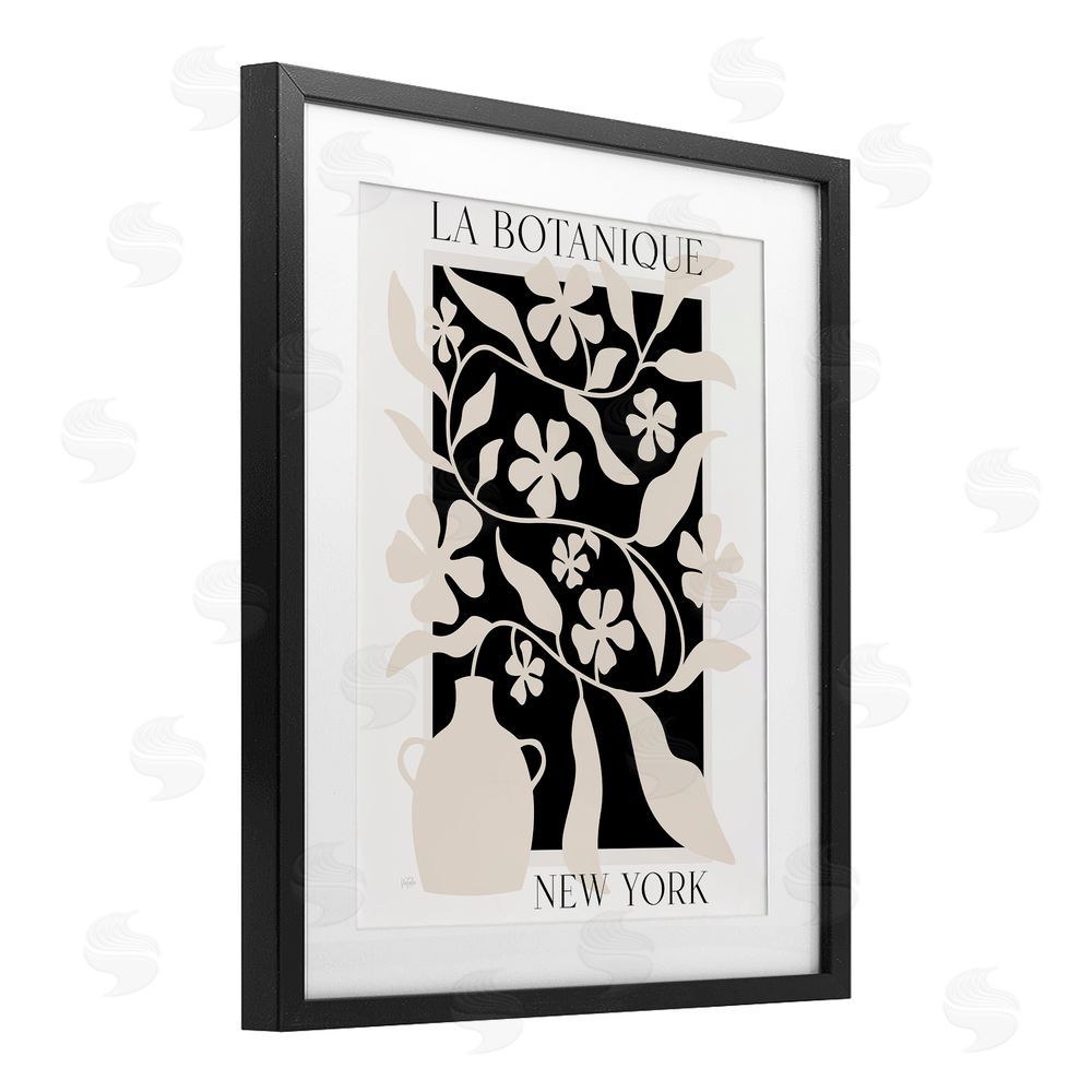 Natalie Carpentieri La Botanique New York Black Framed Print Under Glass Wall Art