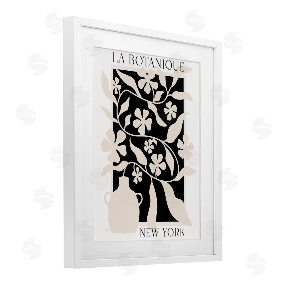 Natalie Carpentieri La Botanique New York White Framed Print Under Glass Wall Art