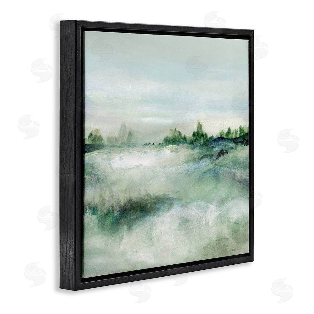 Carol Robinson Far Reaching Meadow Black Floating Frame Canvas Wall Art Print