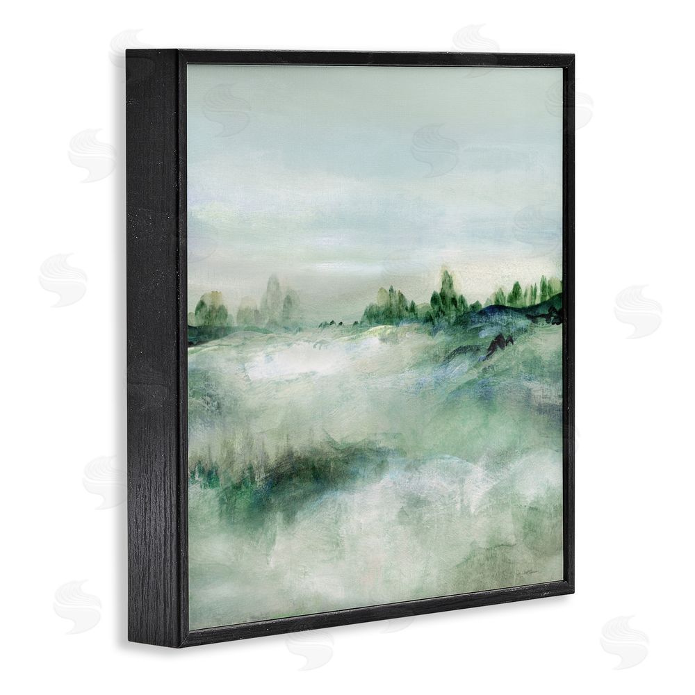 Carol Robinson Far Reaching Meadow Black Framed Giclee Wall Art Print