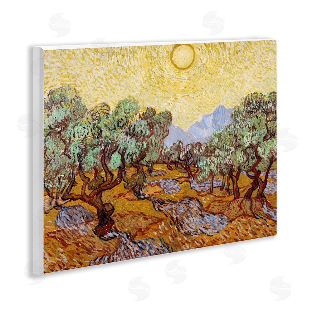 Vincent Van Gogh Olive Trees Van Gogh Wall Plaque Art Print