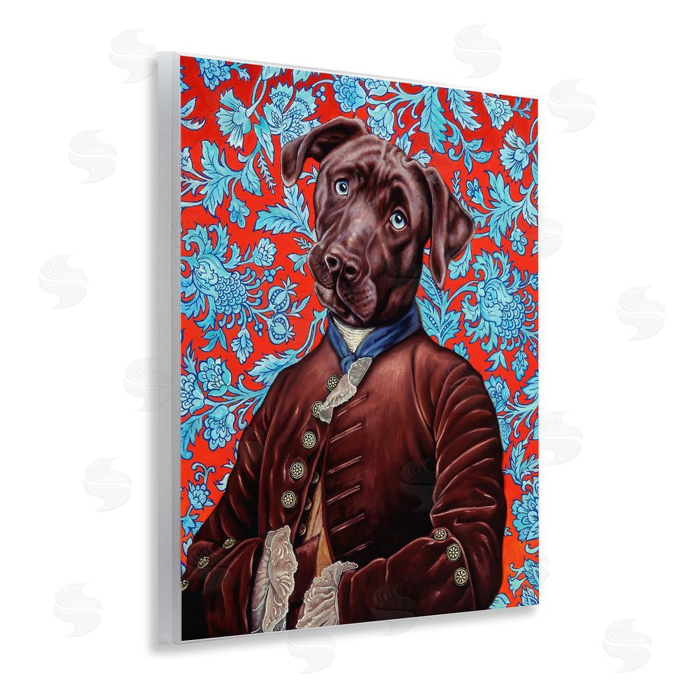 Jane R. Talton Charming Labrador Composition Wall Plaque Art Print