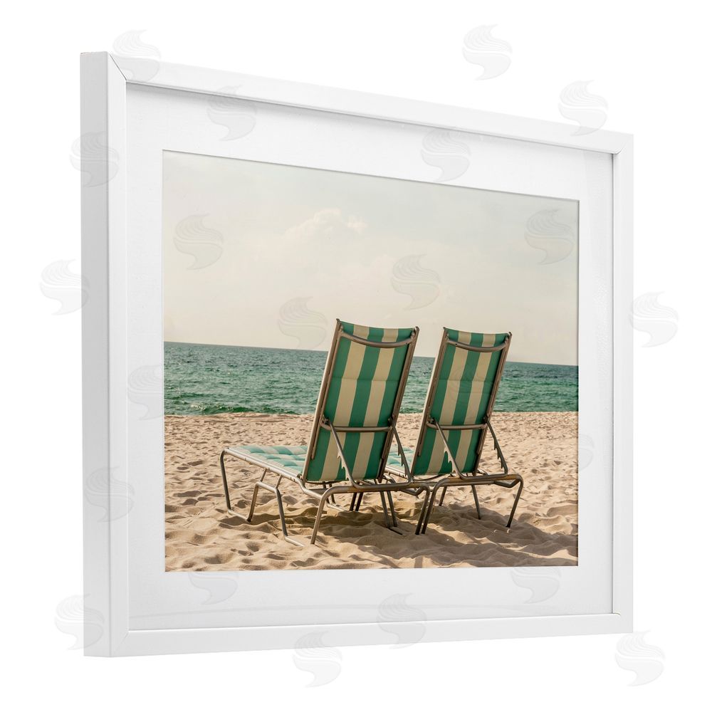 Elena Chukhlebova Invitation To Relaxation White Framed Print Under Glass Wall Art