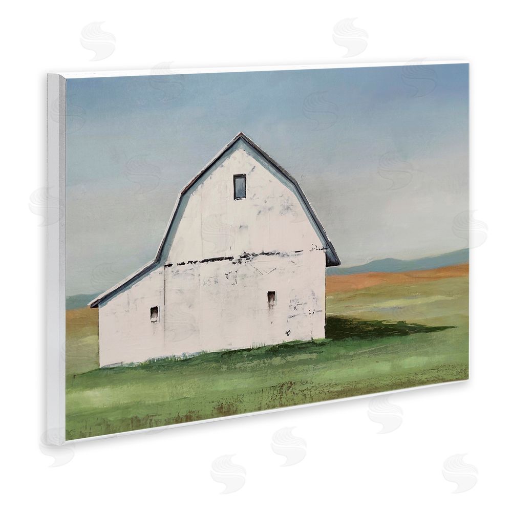 Max Maxx Weathered and Wise Barn Wall Plaque Art Print