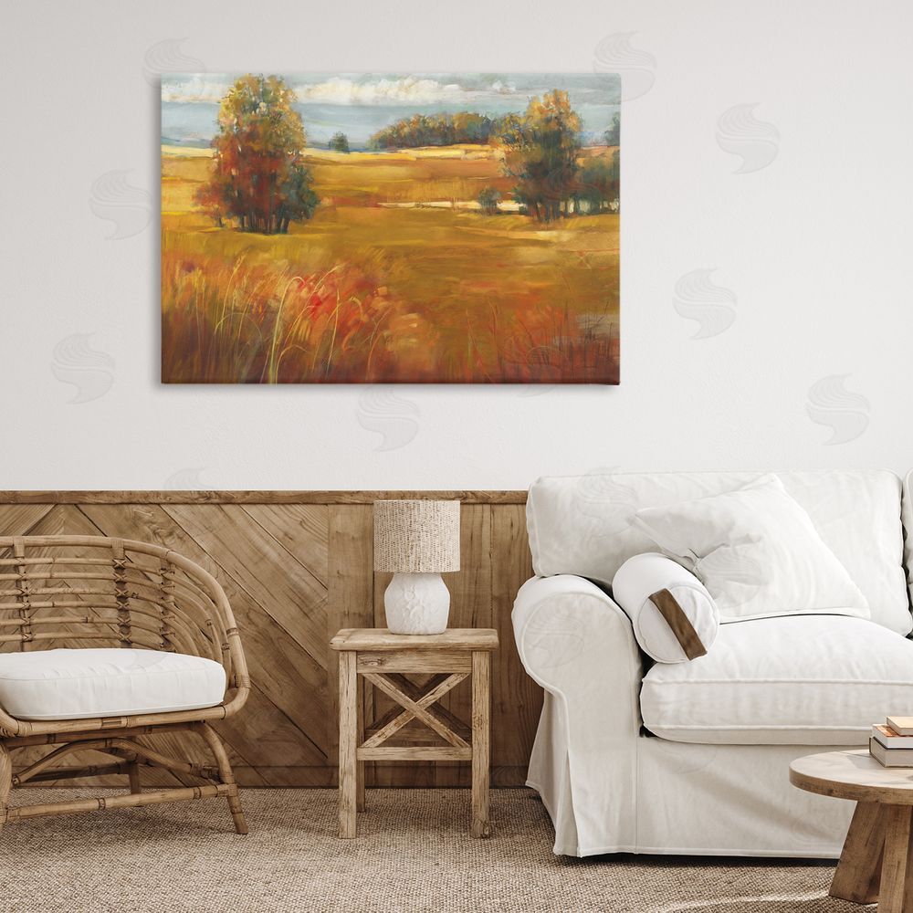 Carol Rowan October Light Countryside Canvas Art on Wall