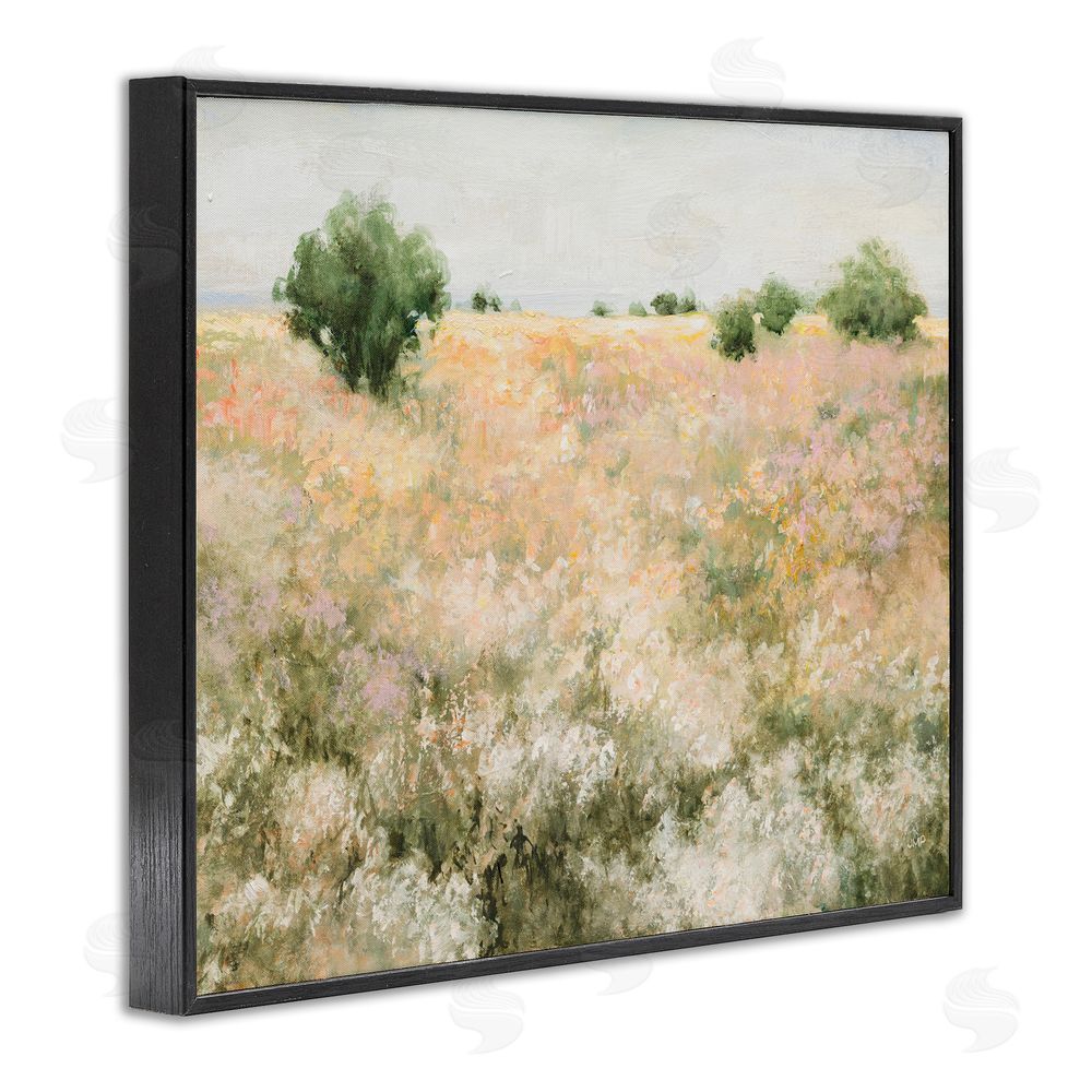Julia Purinton Pastoral Freedom Field Black Framed Giclee Wall Art Print