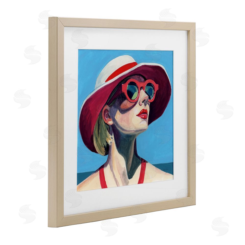 Kate Jarvik Birch Vacation In Style Birch Framed Print Under Glass Wall Art