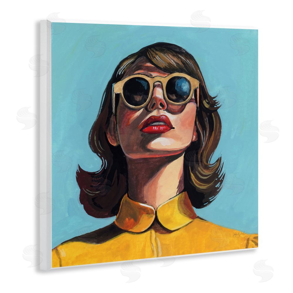 Kate Jarvik Birch Beautiful Sunshiny Day Retro Wall Plaque Art Print