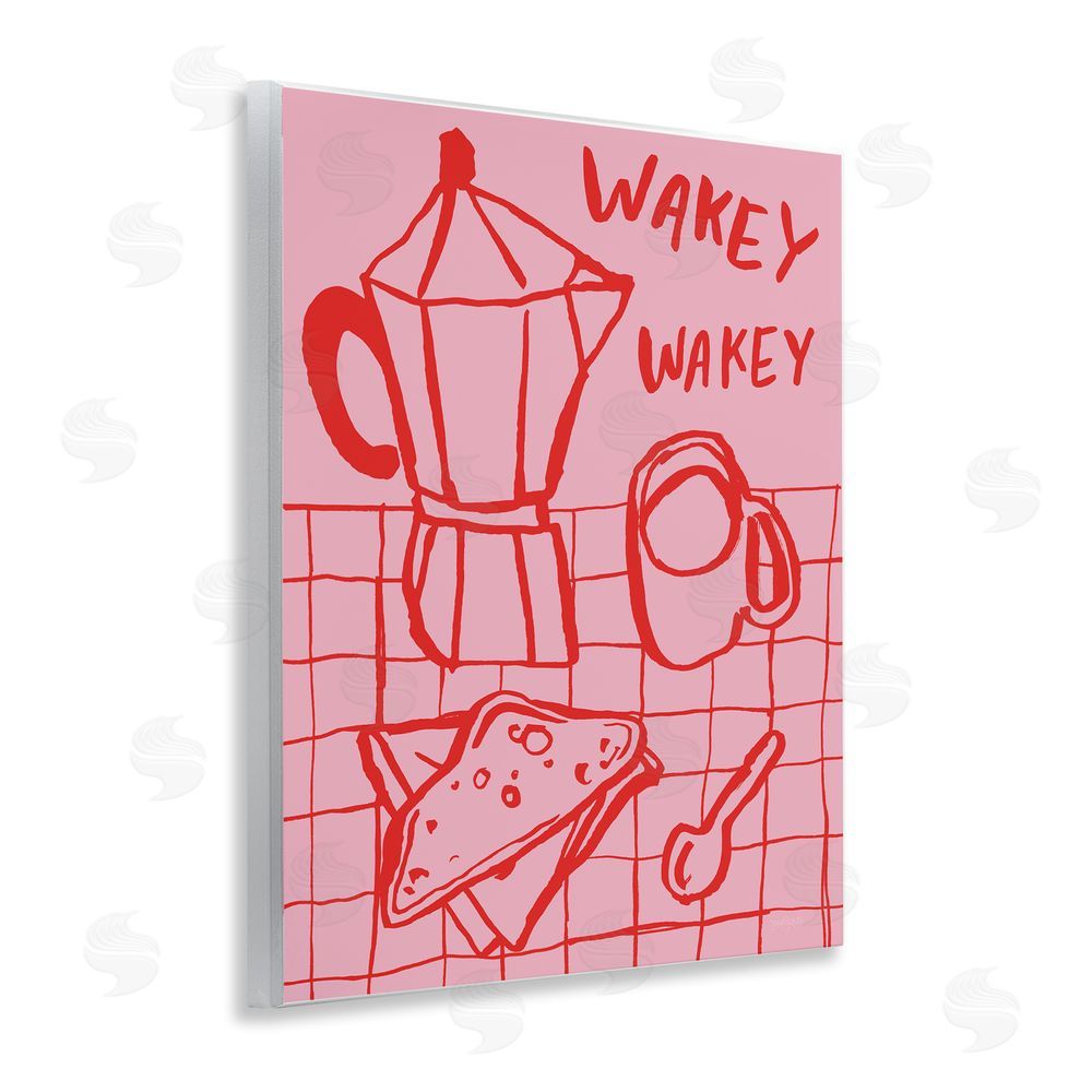 Jenaya Jackson Wakey Breakfast Doodles Wall Plaque Art Print