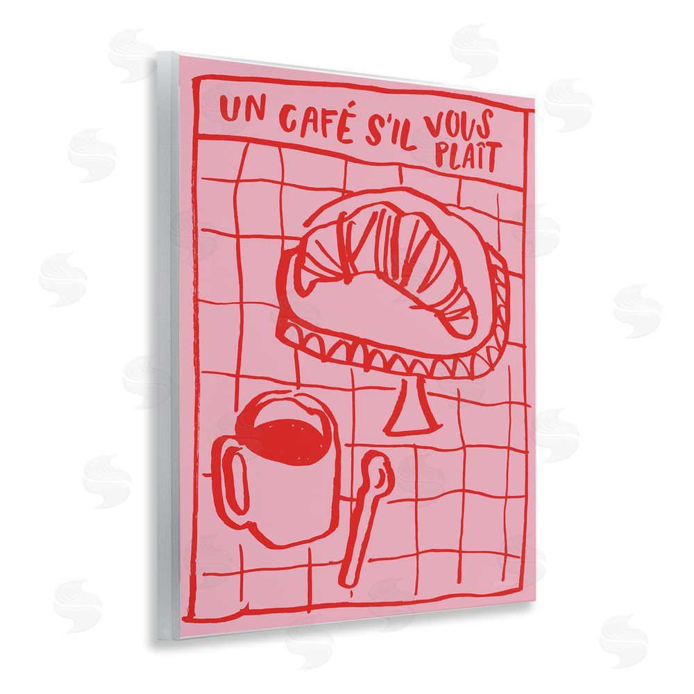 Jenaya Jackson Cafe Brunch Doodles Wall Plaque Art Print