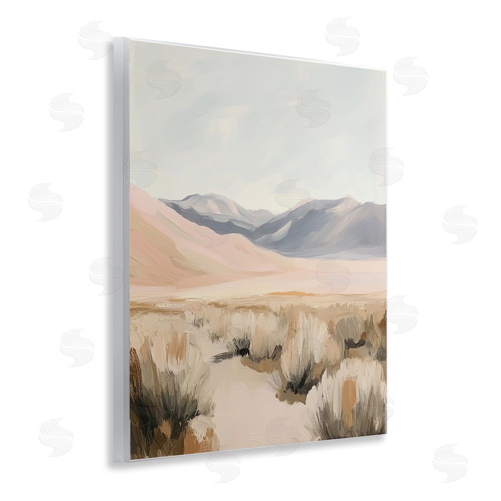 Heidi Kuntz Pastel Desert Solitude Wall Plaque Art Print