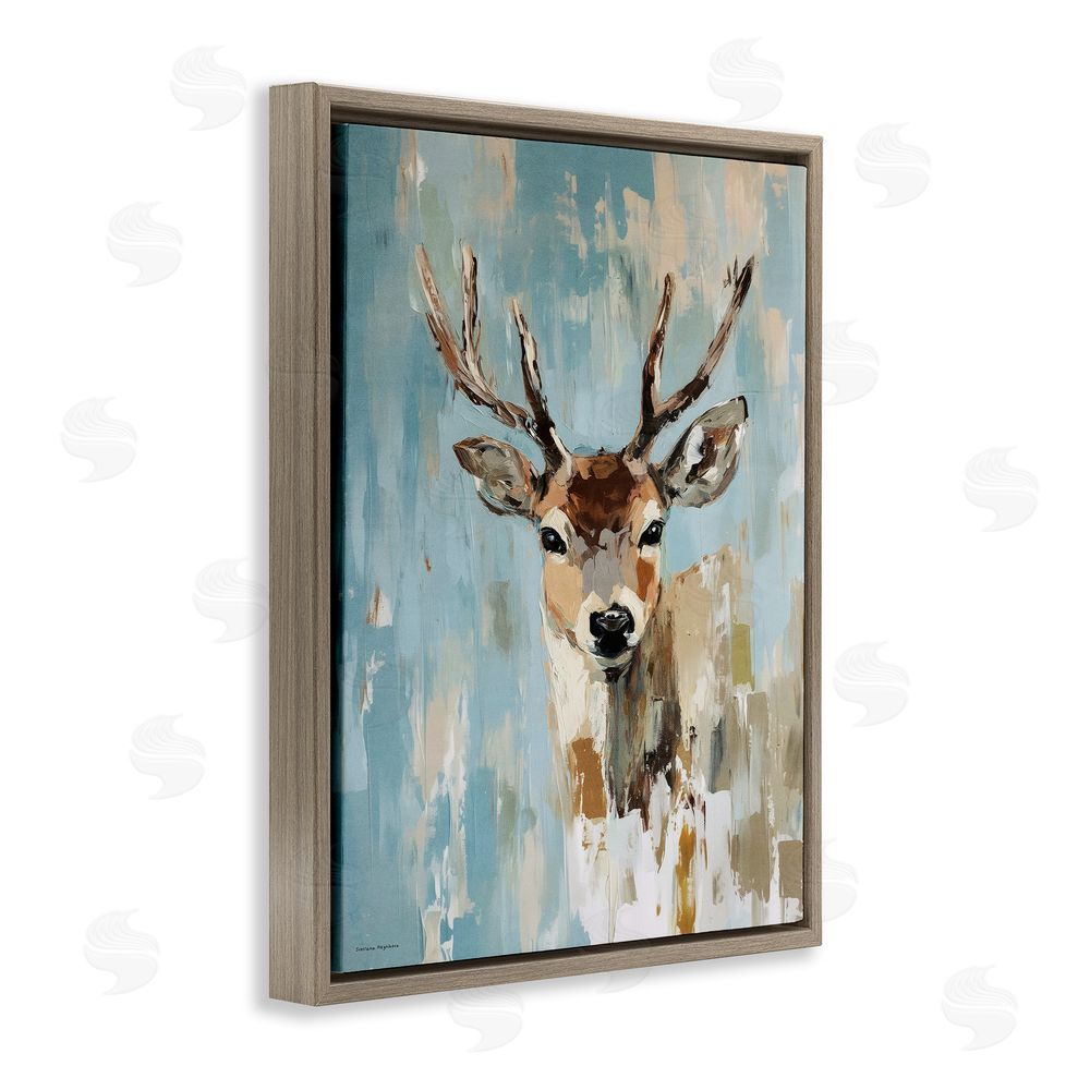 Svetlana Aleynikova Echoes Of The Wild Brown Floating Frame Canvas Wall Art Print