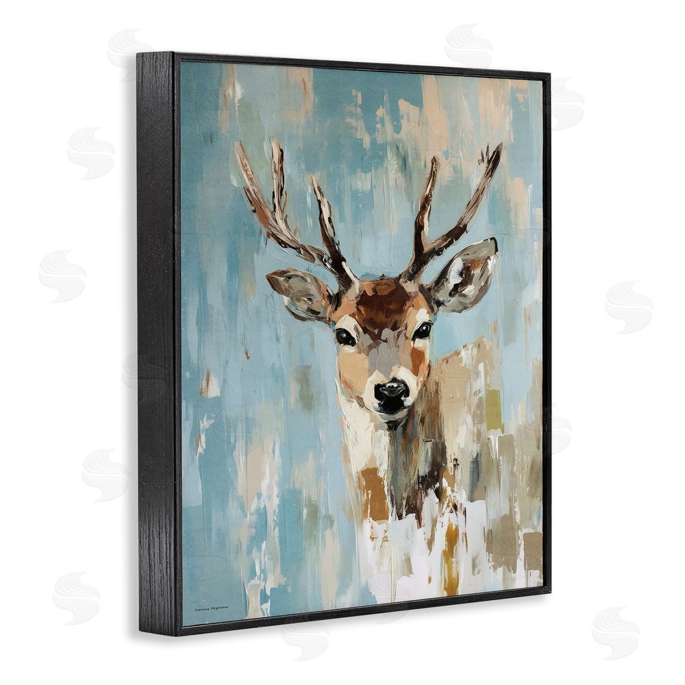 Svetlana Aleynikova Echoes Of The Wild Black Framed Giclee Wall Art Print