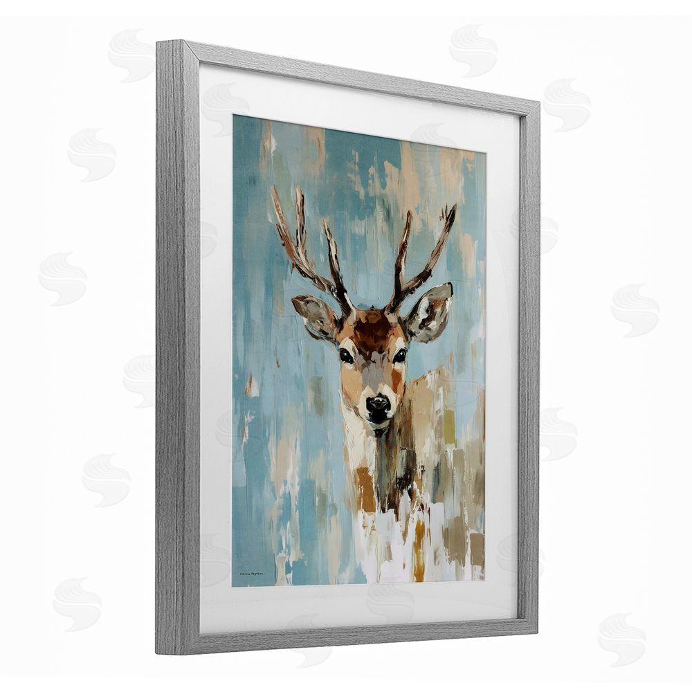Svetlana Aleynikova Echoes Of The Wild Gray Framed Print Under Glass Wall Art