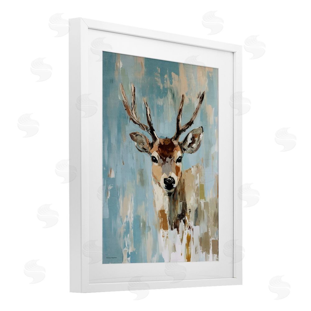 Svetlana Aleynikova Echoes Of The Wild White Framed Print Under Glass Wall Art