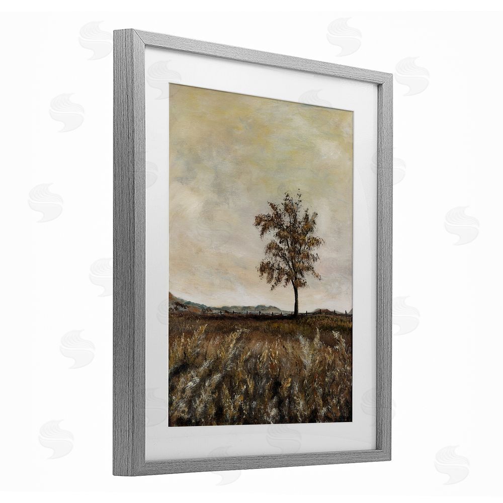 Soulspeak & Sawdust Yesterdays Gone By Gray Framed Print Under Glass Wall Art