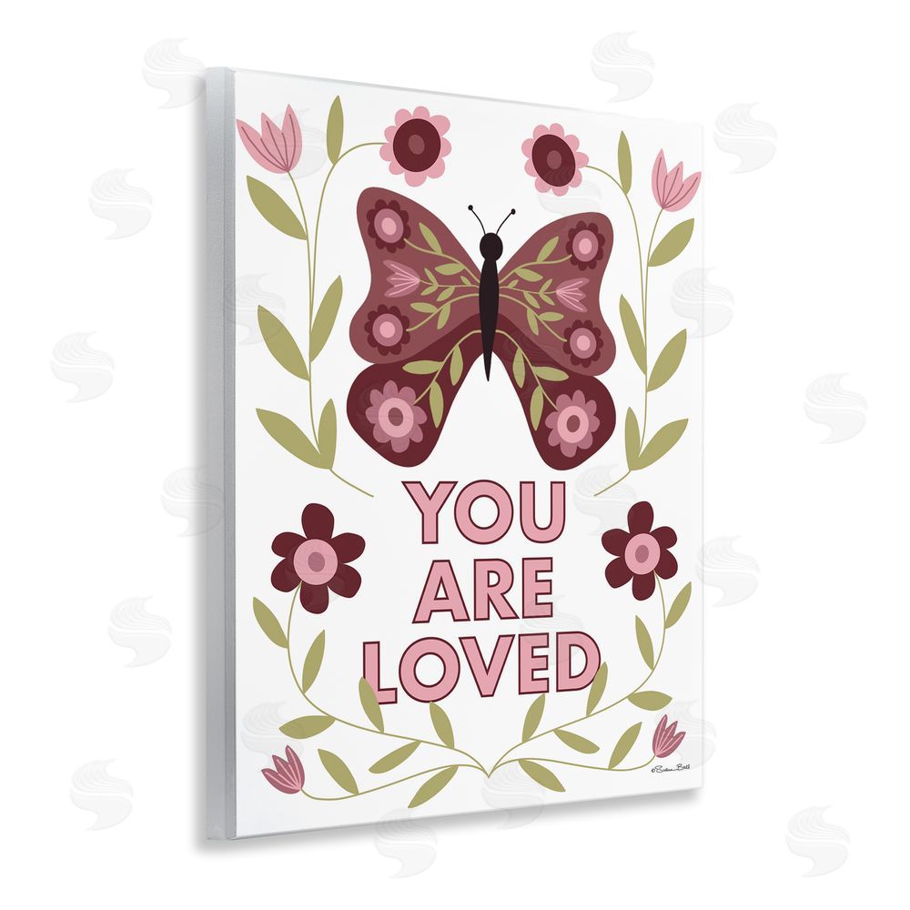 Susan Ball You Are Loved Symmetrical Wall Plaque Art Print