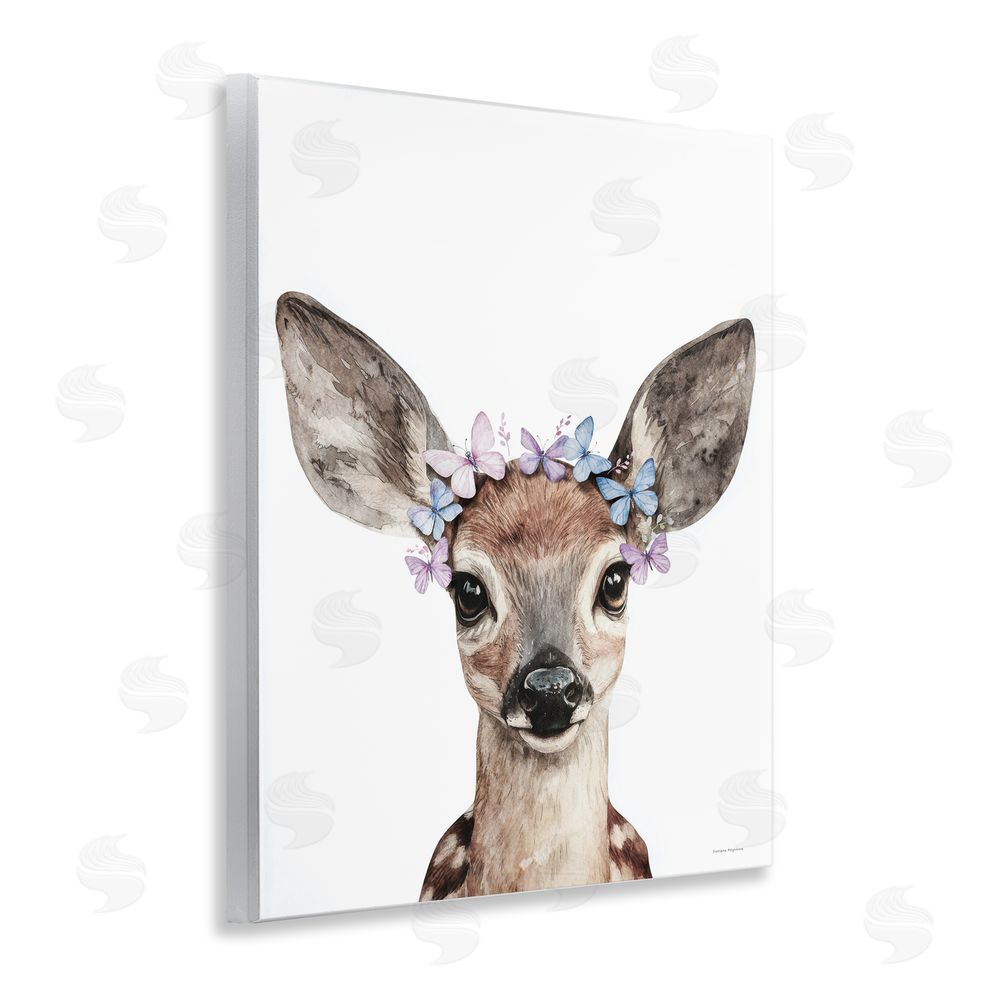 Svetlana Aleynikova Fawn & Butterfly Wings Wall Plaque Art Print