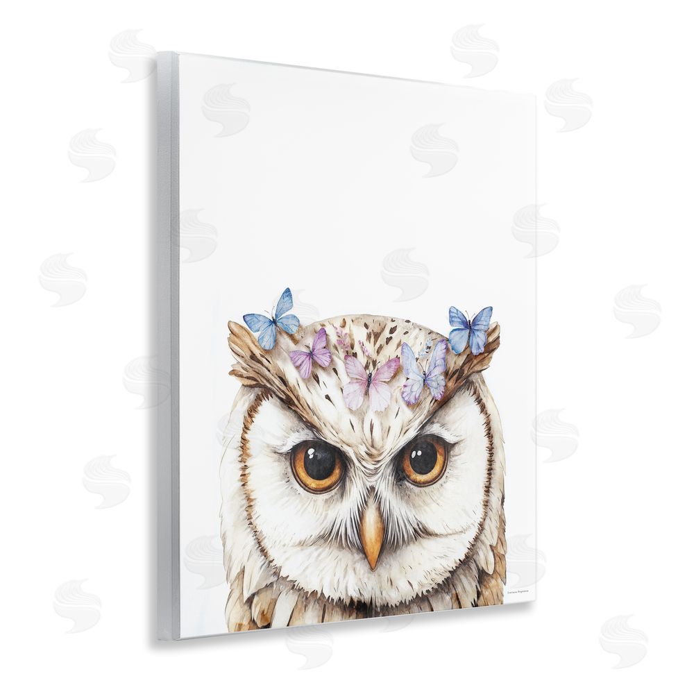 Svetlana Aleynikova Owl & Butterfly Wings Wall Plaque Art Print