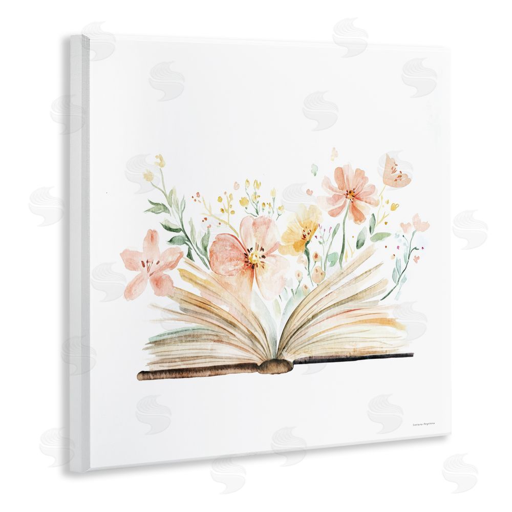 Svetlana Aleynikova Floral Flourishing Words Wall Plaque Art Print
