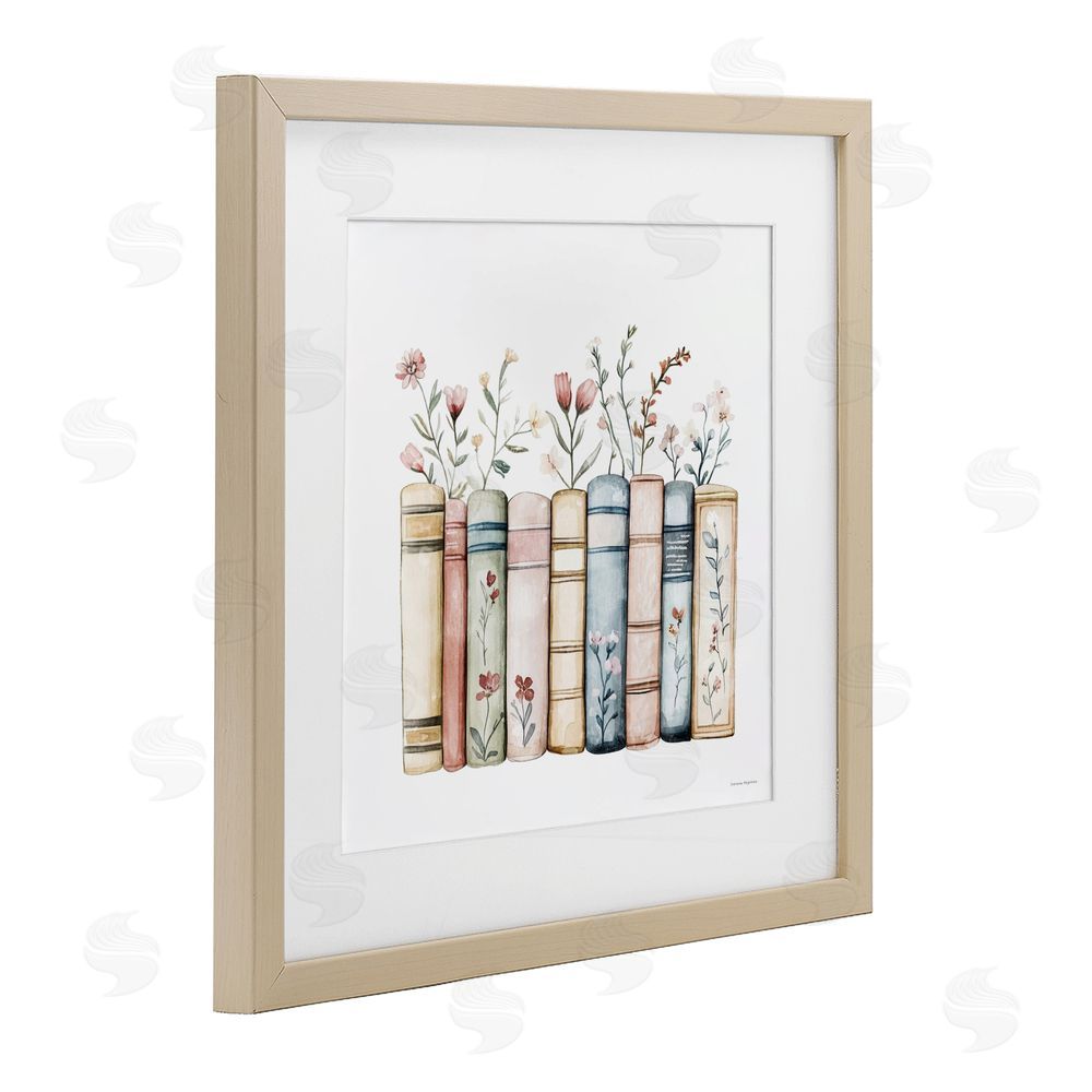 Svetlana Aleynikova Words That Blossom Birch Framed Print Under Glass Wall Art