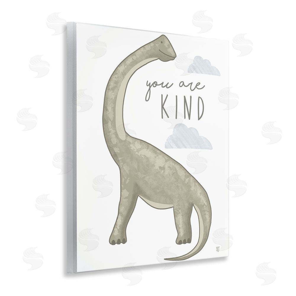 Elizabeth Tyndall You Are Kind Dinosaur Wall Plaque Art Print