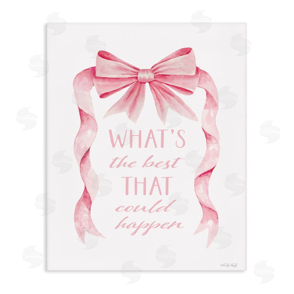 Cindy Jacobs Optimistic Best That Could Happen Stretched Canvas Wall Art Print