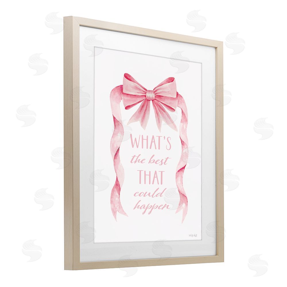 Cindy Jacobs Optimistic Best That Could Happen Birch Framed Print Under Glass Wall Art