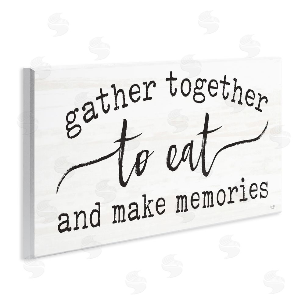 Lux + Me Designs Gather Together Eat & Memories Wall Plaque Art Print