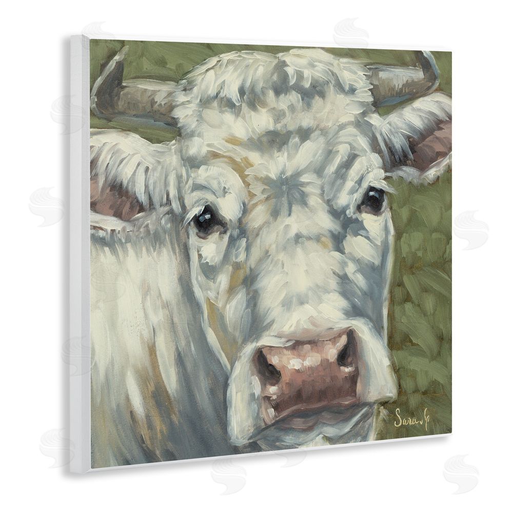 Sara G. Designs Pearl Of The Pasture Wall Plaque Art Print