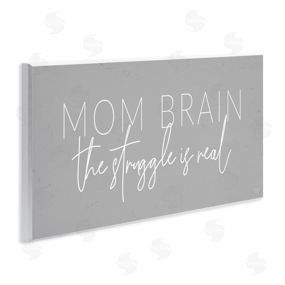 Lux + Me Designs Mom Brain Struggle Wall Plaque Art Print