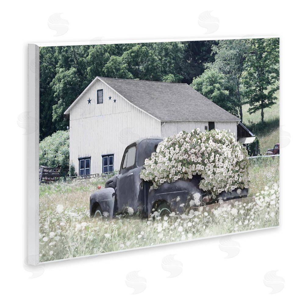 Lori Deiter Bed Full Of Blossoms Wall Plaque Art Print