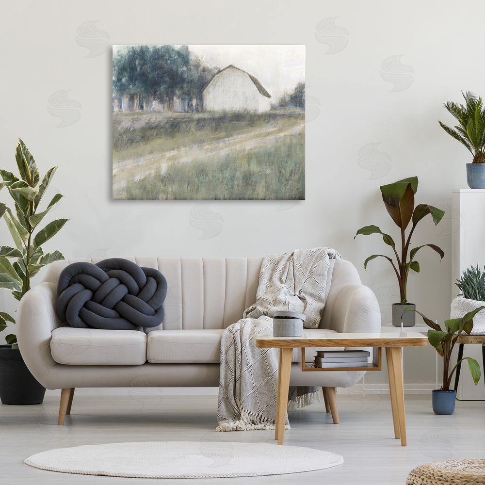 Kamdon Kreations Another Path Abstraction Stretched Canvas Wall Art in Room