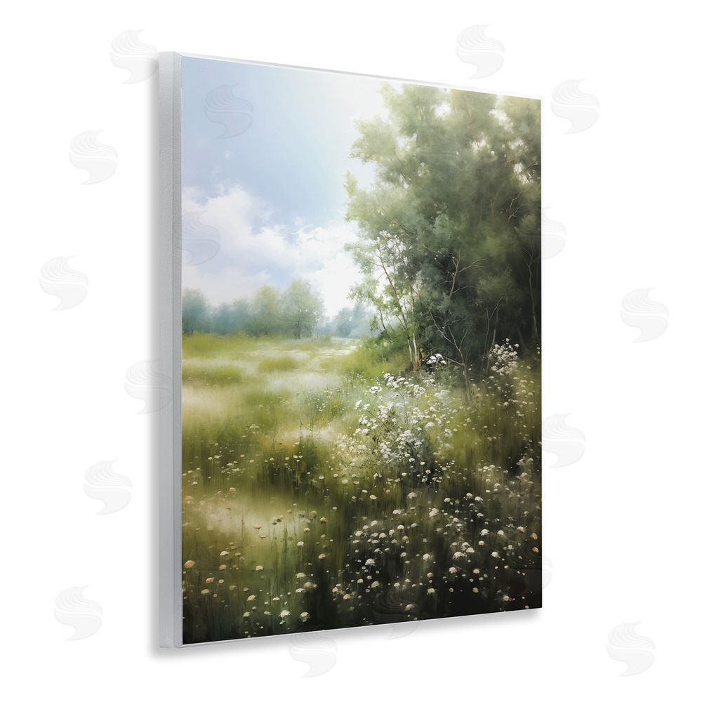 Heidi Kuntz Greener Pastures Landscape Wall Plaque Art Print