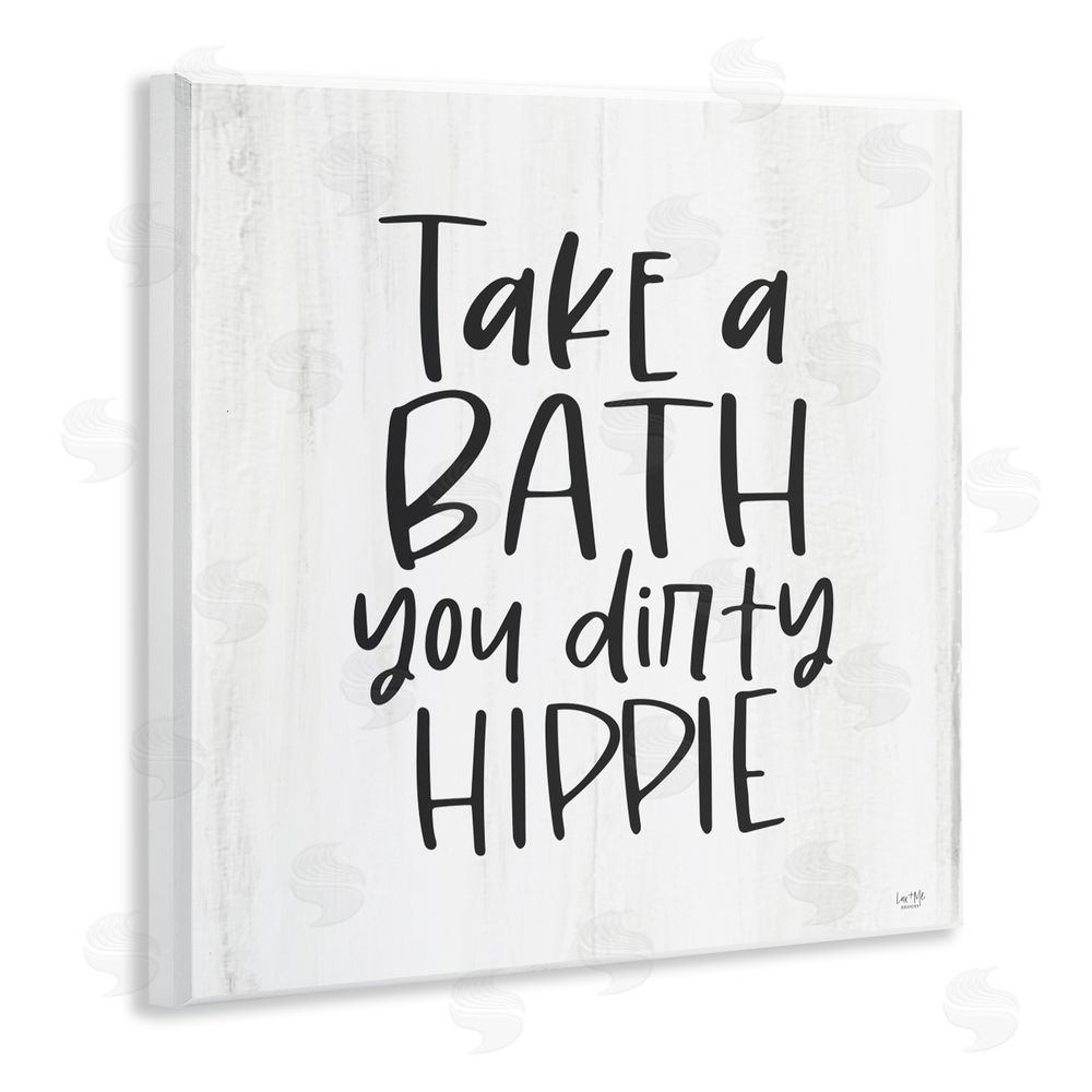 Lux + Me Designs Take A Bath Dirty Hippie Wall Plaque Art Print