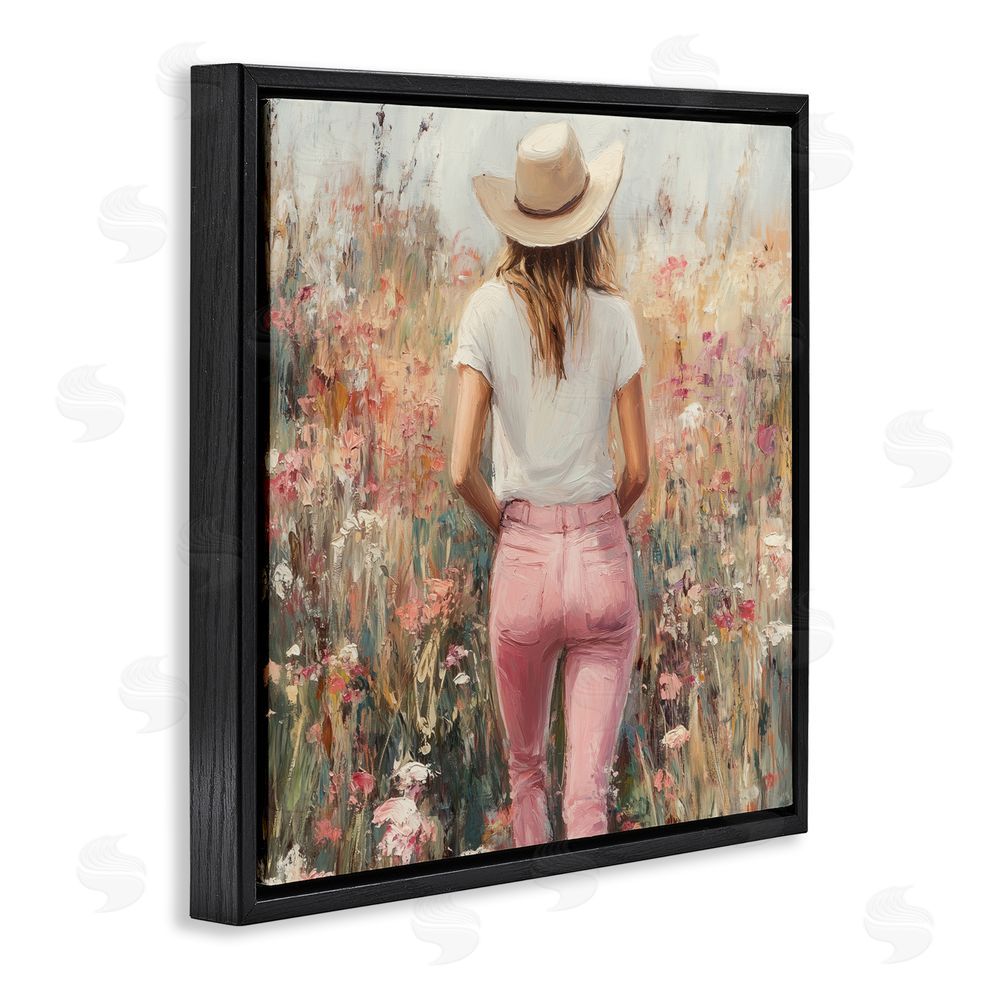 Heidi Kuntz Moment Of Peace Black Floating Frame Canvas Wall Art Print