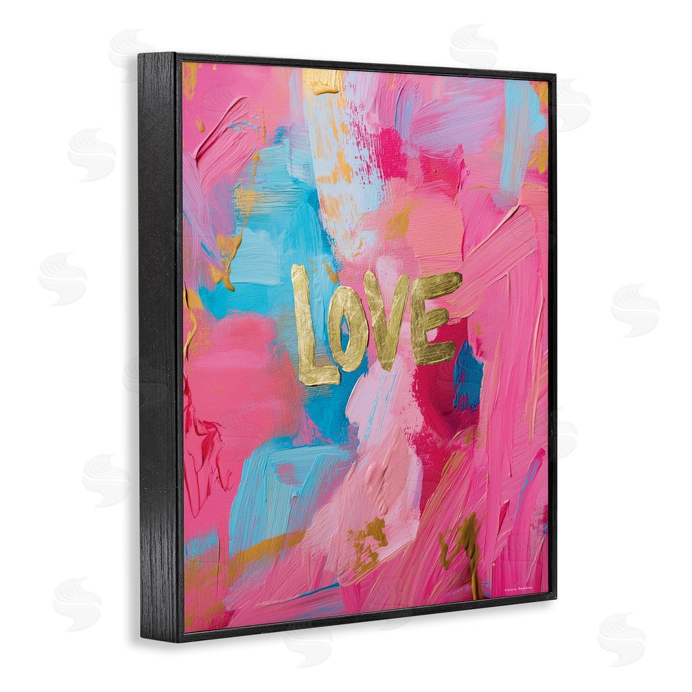 Svetlana Aleynikova Glam Love In Motion Black Framed Giclee Wall Art Print