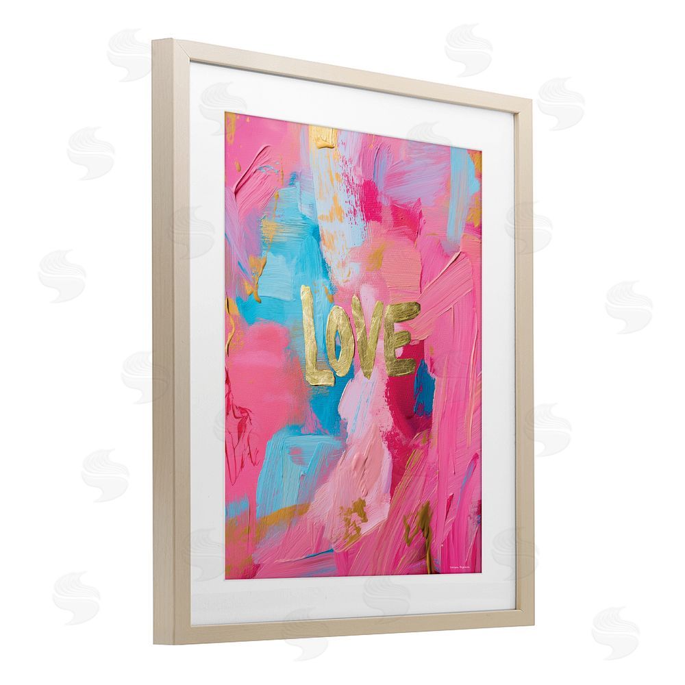 Svetlana Aleynikova Glam Love In Motion Birch Framed Print Under Glass Wall Art