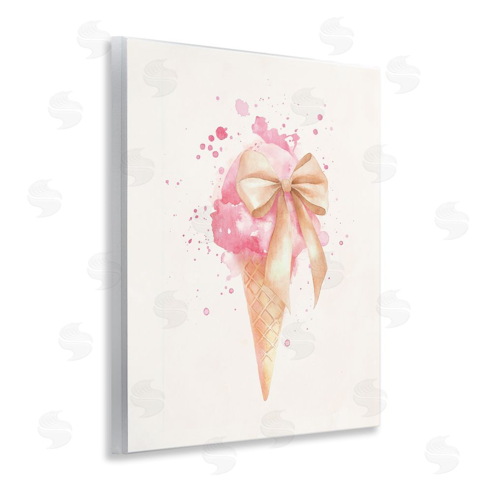 Svetlana Aleynikova Icy Charm Ice Cream Cone Wall Plaque Art Print