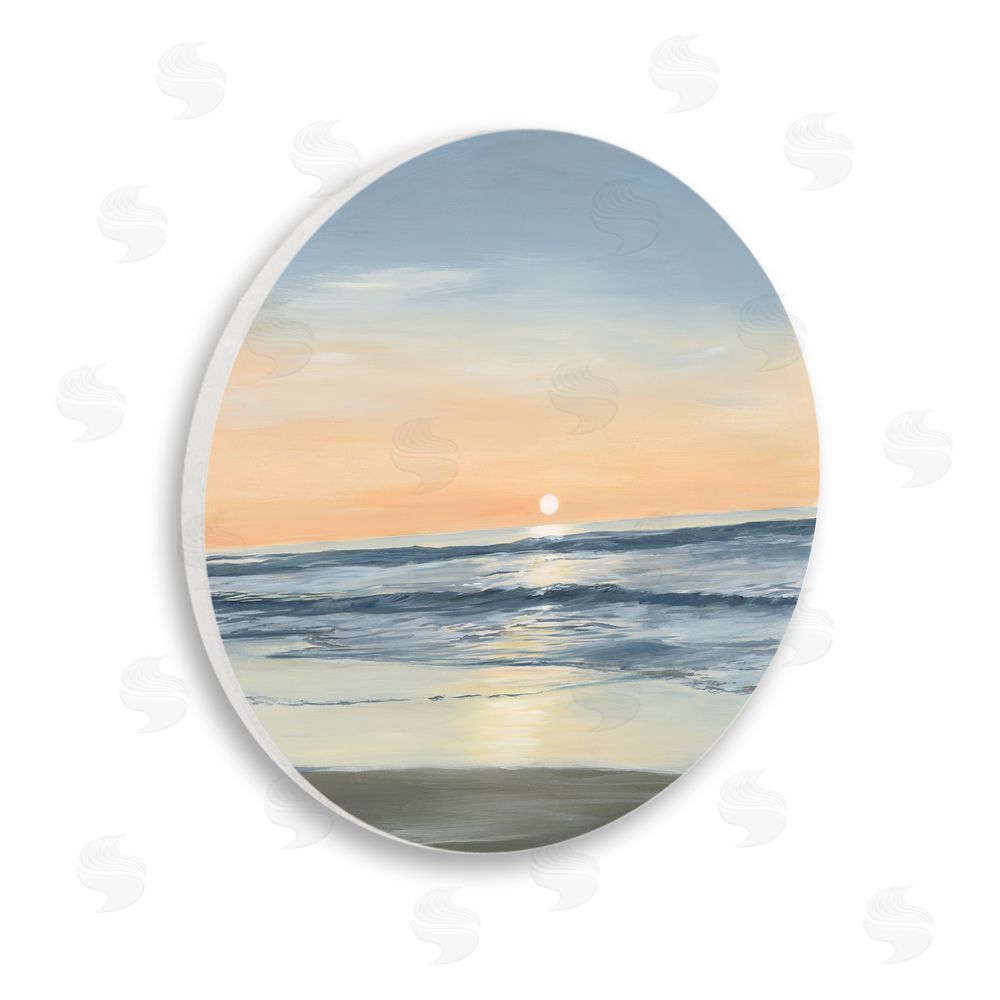 Georgie Harrison Soft Sunset Reflection Wall Plaque Art Print