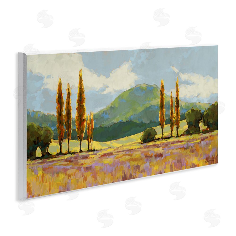 Trevor Copenhaver Countryside with Dabbled Pastels Wall Plaque Art Print