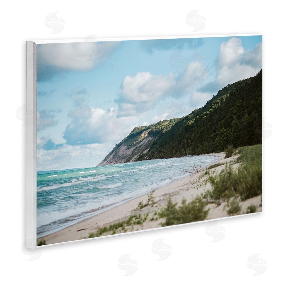 Amy Carroll Sleeping Bear Cliff Wall Plaque Art Print