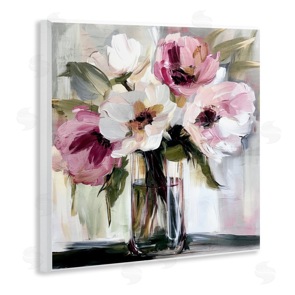 Annabelle Hall Resonance Flower Vase Wall Plaque Art Print