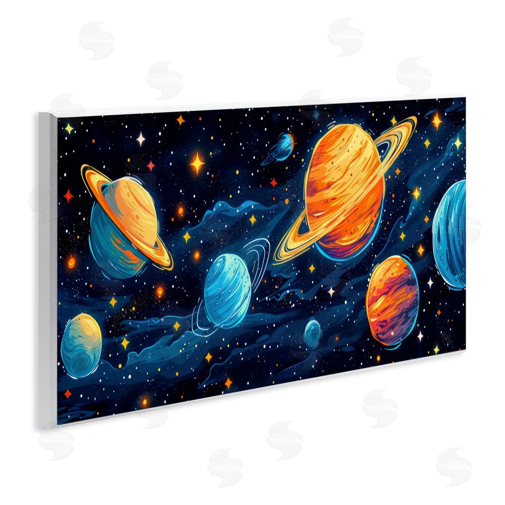 Creative Studio Starry Universe Whimsy Wall Plaque Art Print