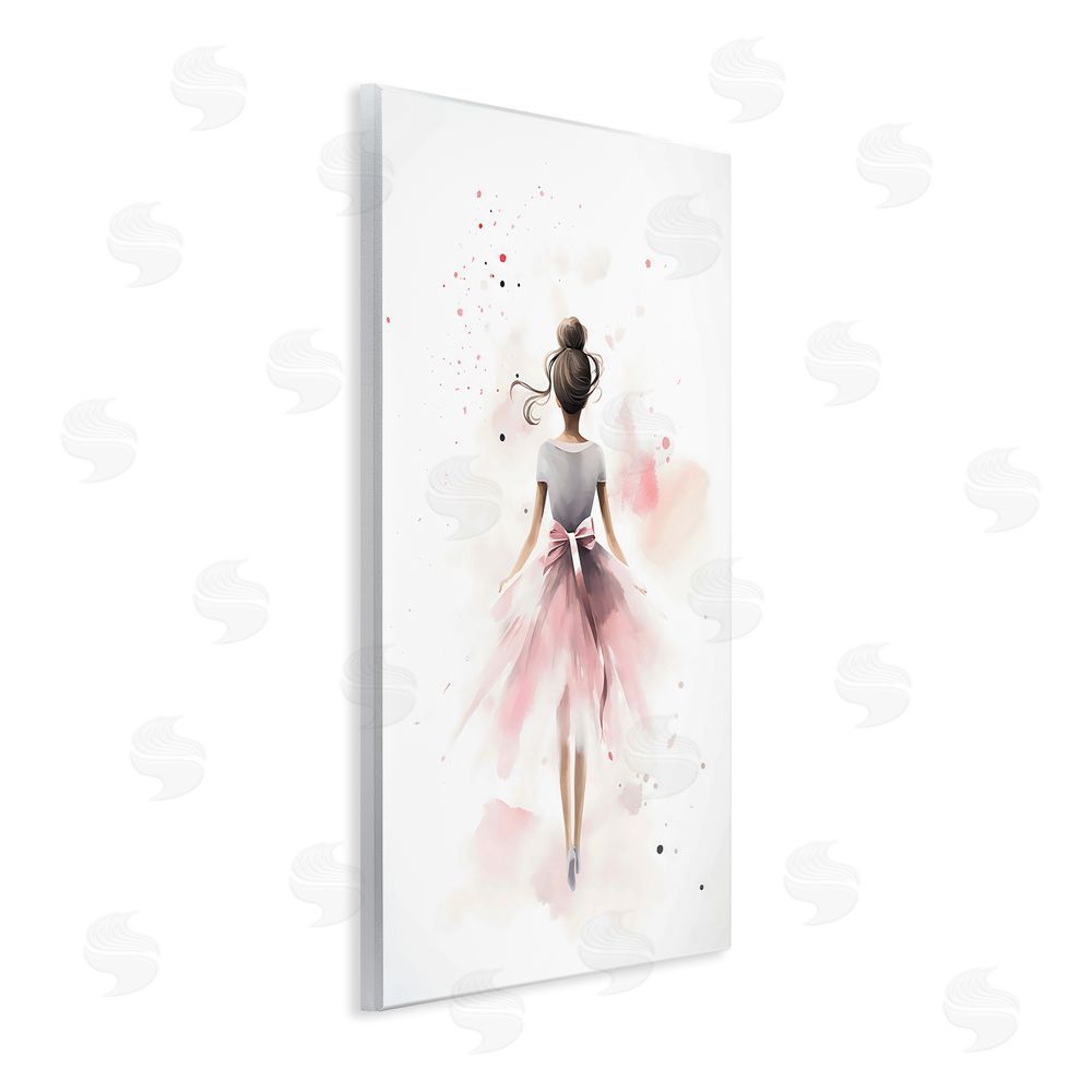 Creative Studio Speckled Ballerina View Wall Plaque Art Print