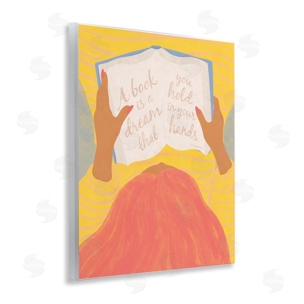 Kristina Hultkrantz A Book Is A Dream Wall Plaque Art Print