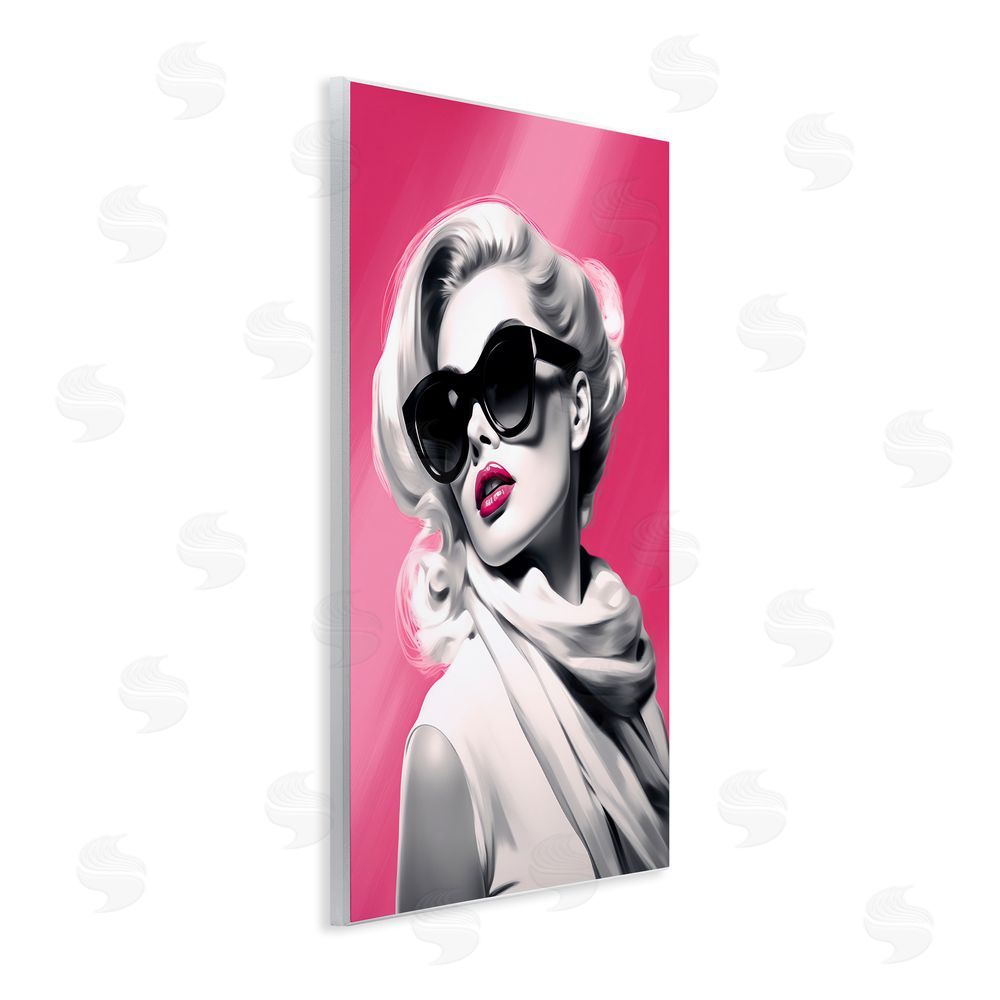 Andrea Haase Vintage Retro Chic Portrait Wall Plaque Art Print
