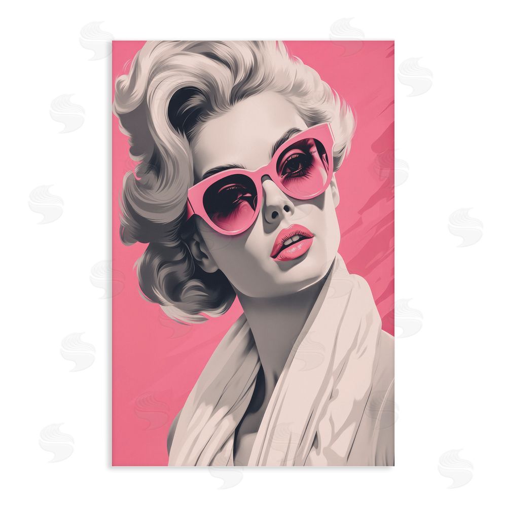 Andrea Haase Retro Chic Glamour Stretched Canvas Wall Art Print