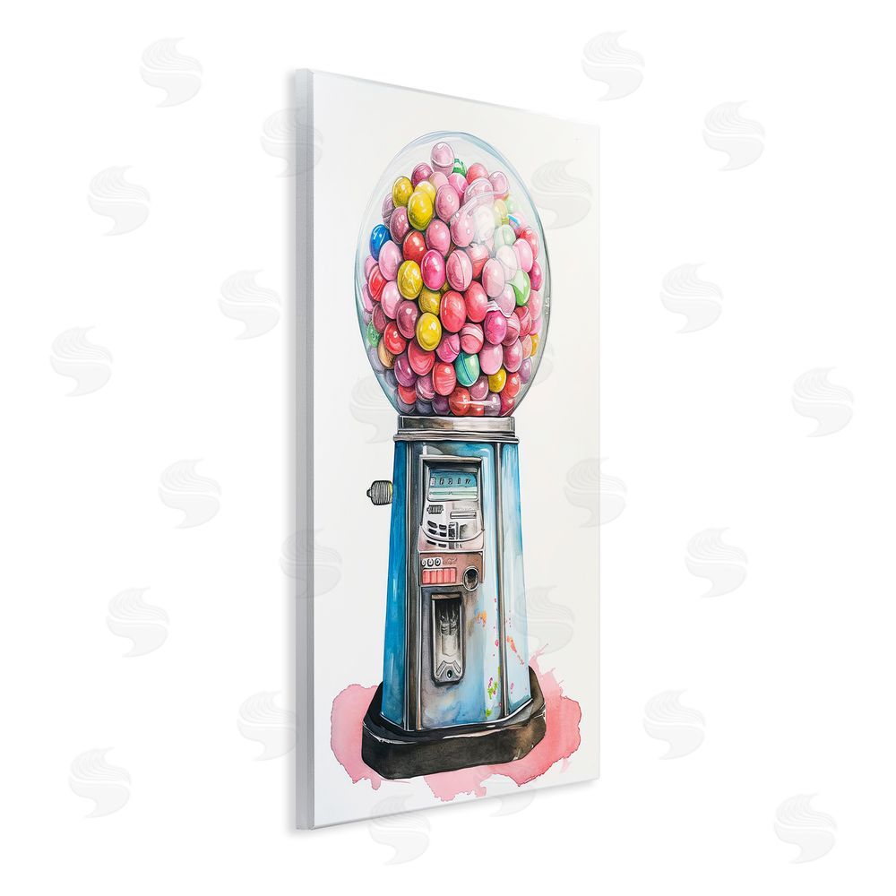 Ray Powers Retro Gumball Machine Wall Plaque Art Print